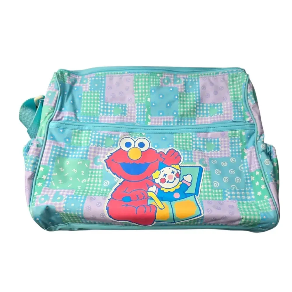 Vintage Sesame Street Babies Elmo Diaper Bag Romar International Jim Henson 1997